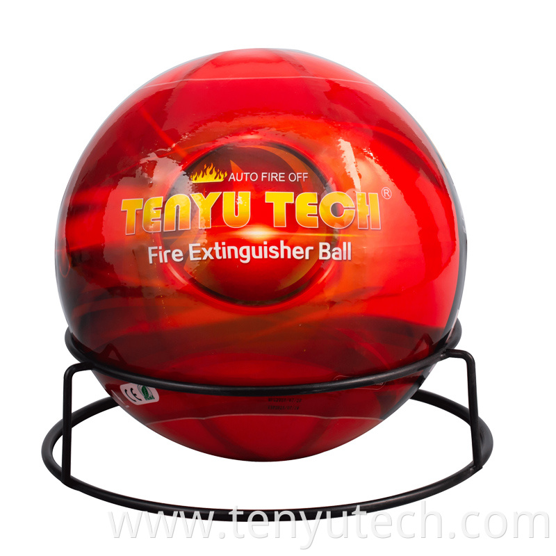 Fire extinguisher ball